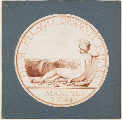 Marine Allegory, c. 1743 by Edmé Bouchardon